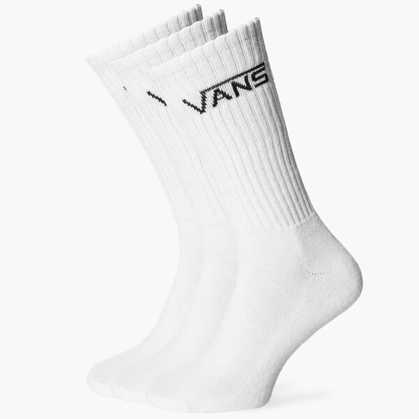 Дамски чорапи VANS ЧОРАПИ CLASSIC CREW (6.5-9, 3PK) vn000xrzwht1 цвят бял