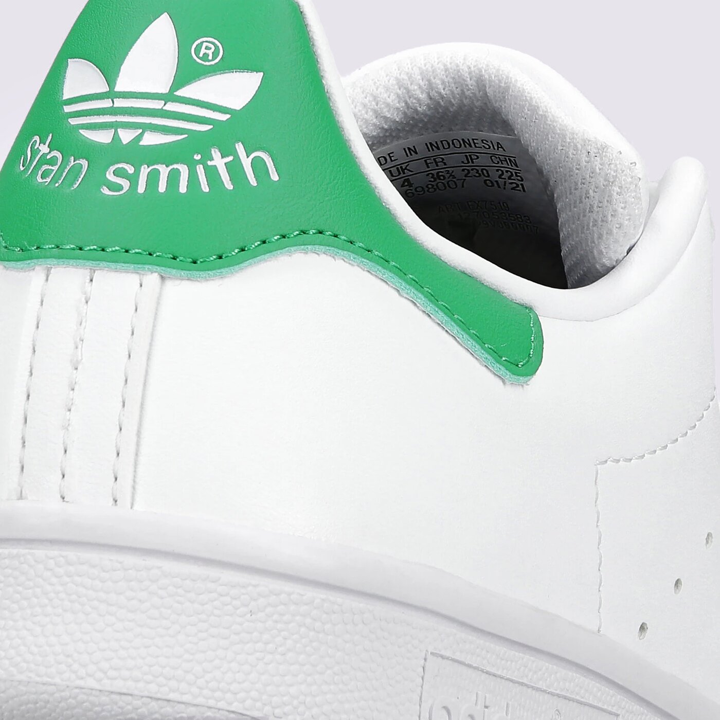 Детски маратонки ADIDAS STAN SMITH  fx7519 цвят бял