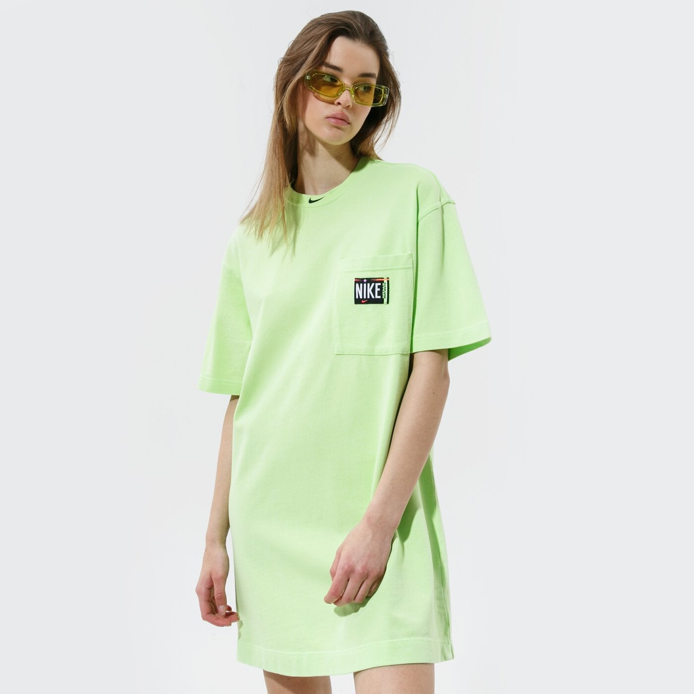 Дамски NIKE РОКЛЯ W NSW WASH DRSS cz9862-358 цвят жълт