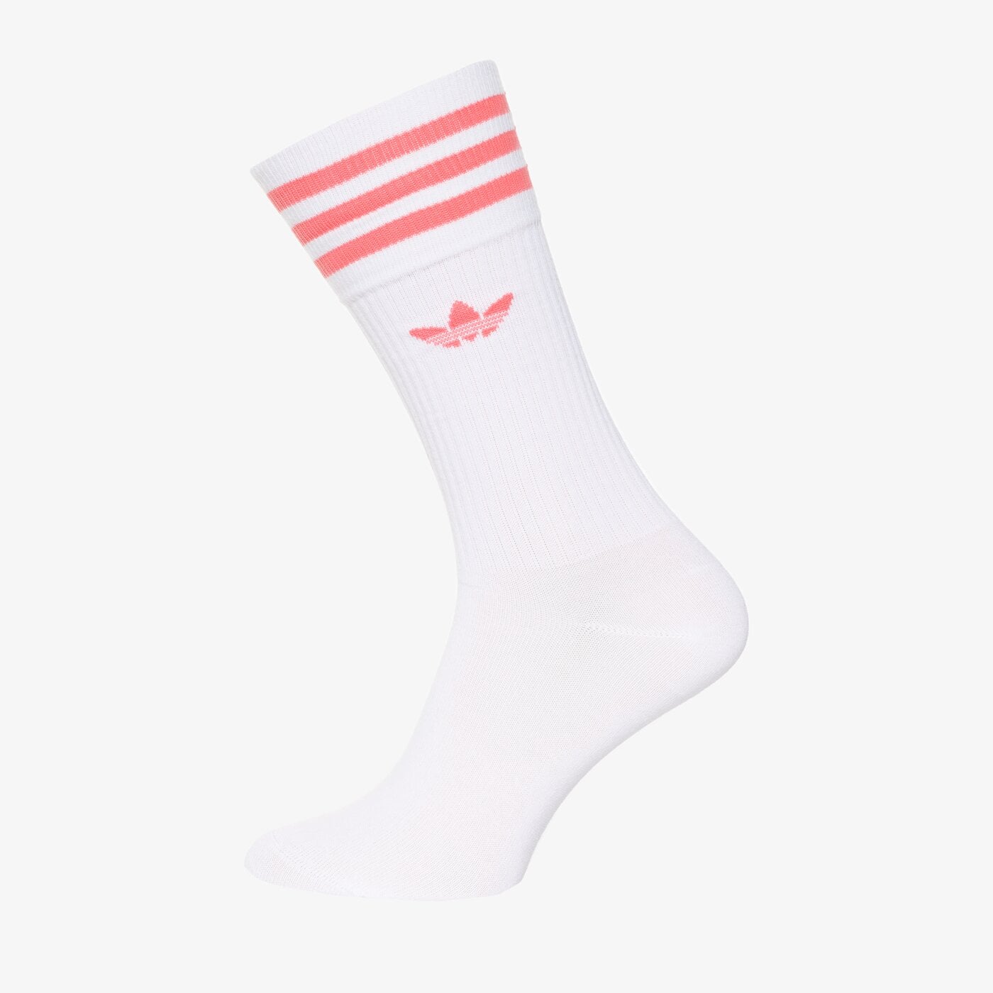 Дамски чорапи ADIDAS ЧОРАПИ SOLID CREW SOCK hc9562 цвят бял