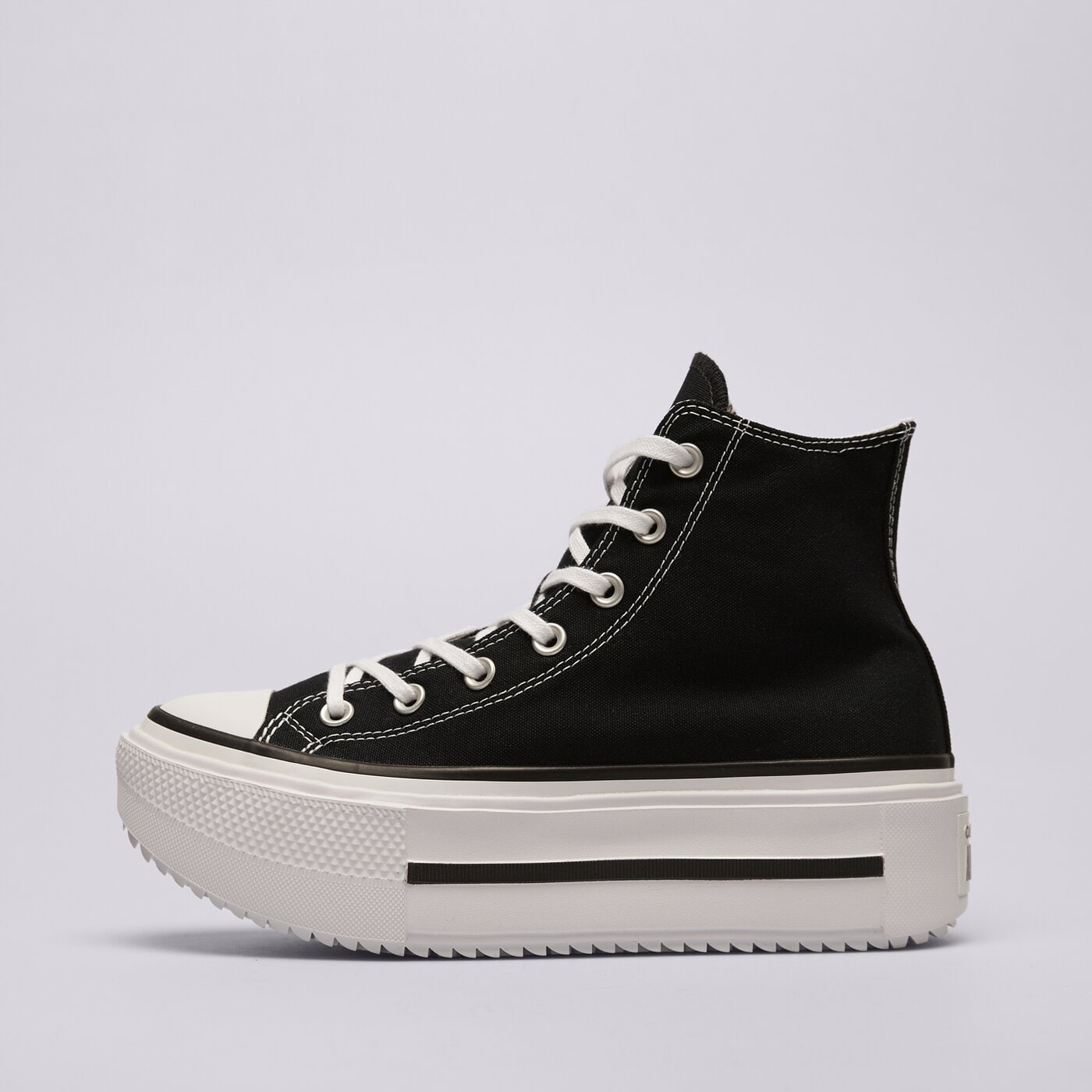 Дамски маратонки CONVERSE CHUCK TAYLOR ALL STAR LIFT DOUBLE STACK a12975c цвят черен