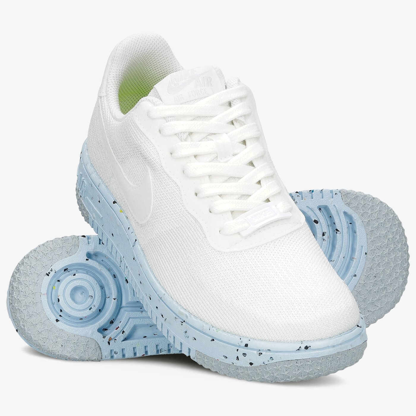 Дамски маратонки NIKE W AIR FORCE 1 CRATER FLYKNIT  dc7273-100 цвят бял