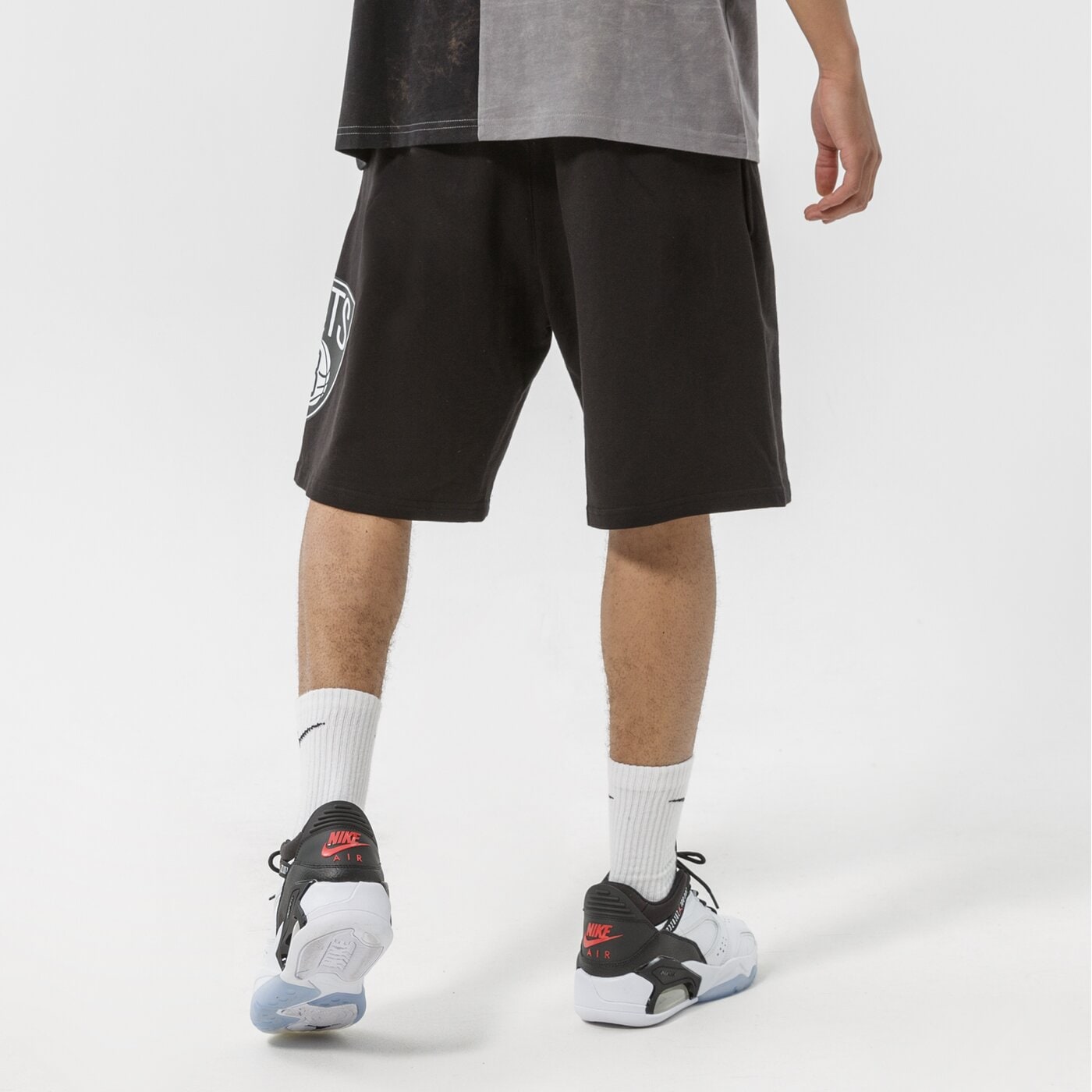 Мъжки къси панталони NEW ERA  ПАНТАЛОНИ WASHED   PACK TEAM LOGO BROOKLYN NE 13083853 цвят черен