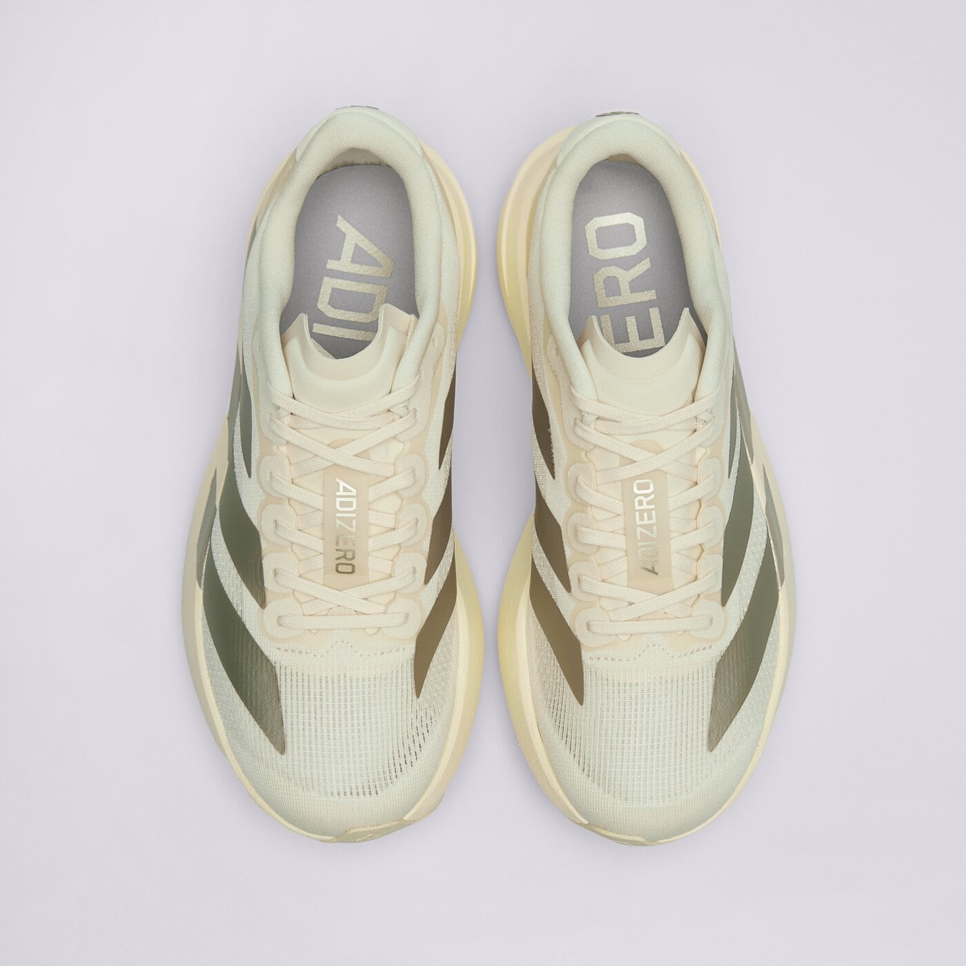 Дамски маратонки ADIDAS ADIZERO EVO SL  jr5841 цвят кремав