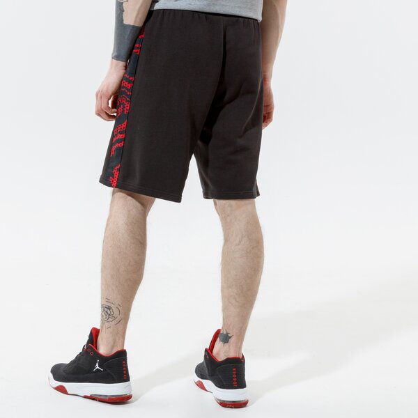 Мъжки къси панталони NEW ERA ШОРТИ NBA PRINT PANEL BULLS 12720122 цвят черен