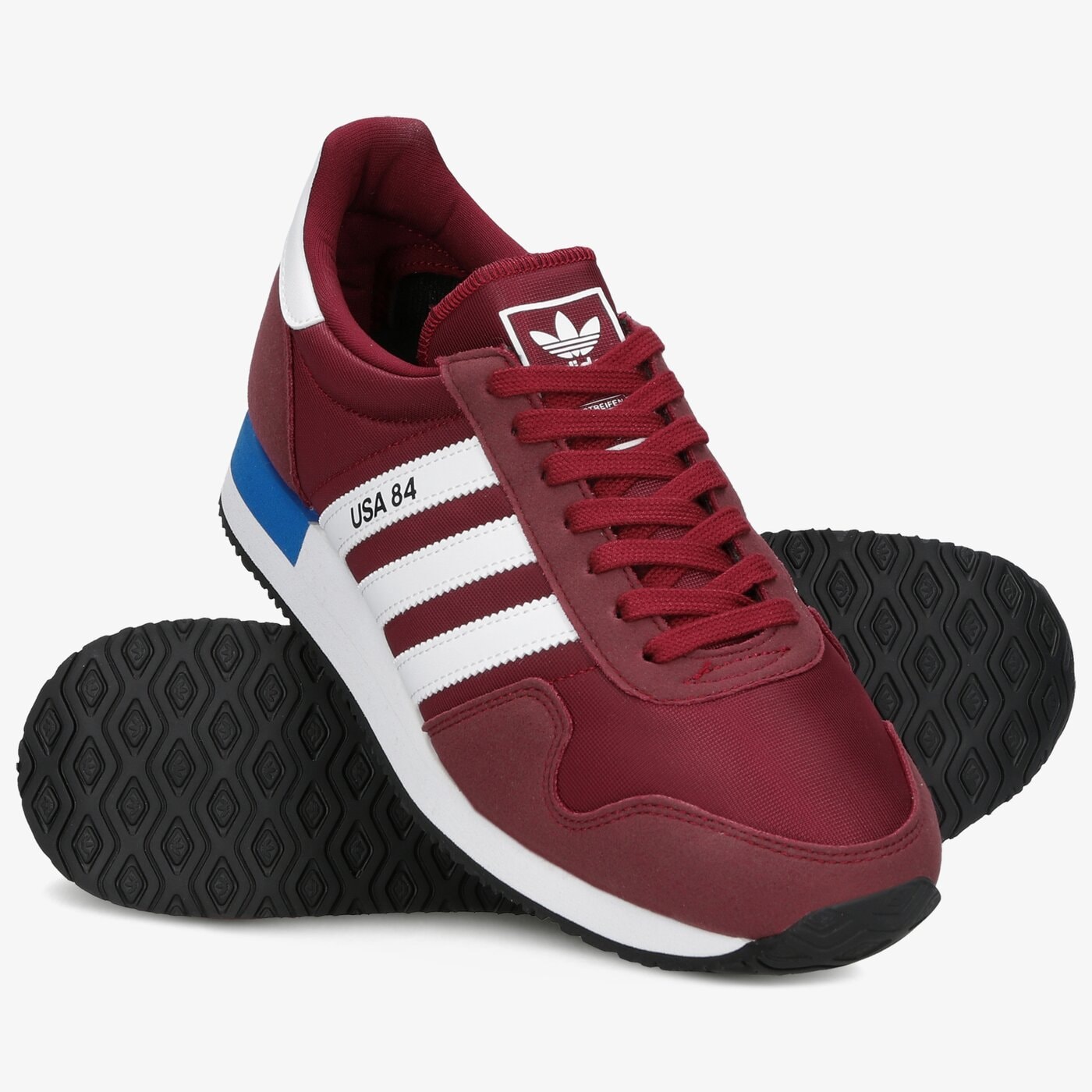 Мъжки маратонки ADIDAS USA 84 fv2051 цвят бордо