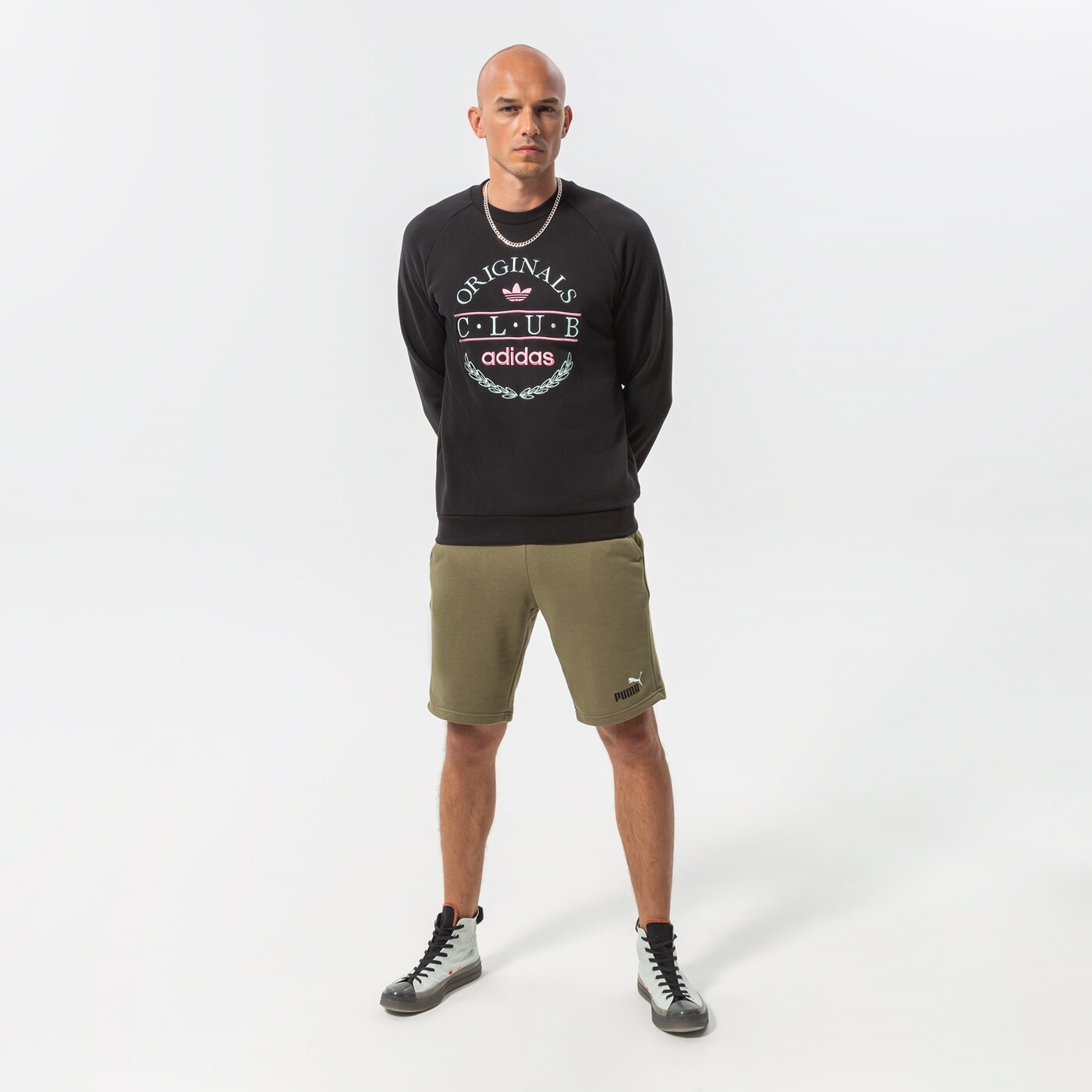 Мъжки суичър ADIDAS СУИТЧЪР CLUB SWEATER hr7896 цвят черен