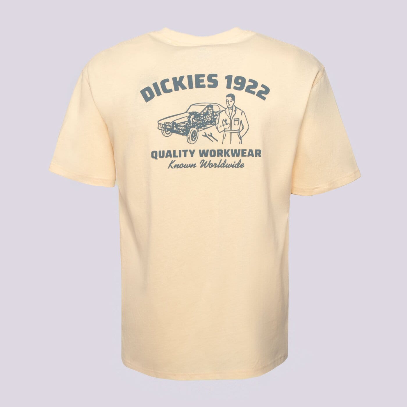 Мъжка тениска DICKIES ТЕНИСКА MECHANIC SS TEE dk0a4z96k531 цвят бежов