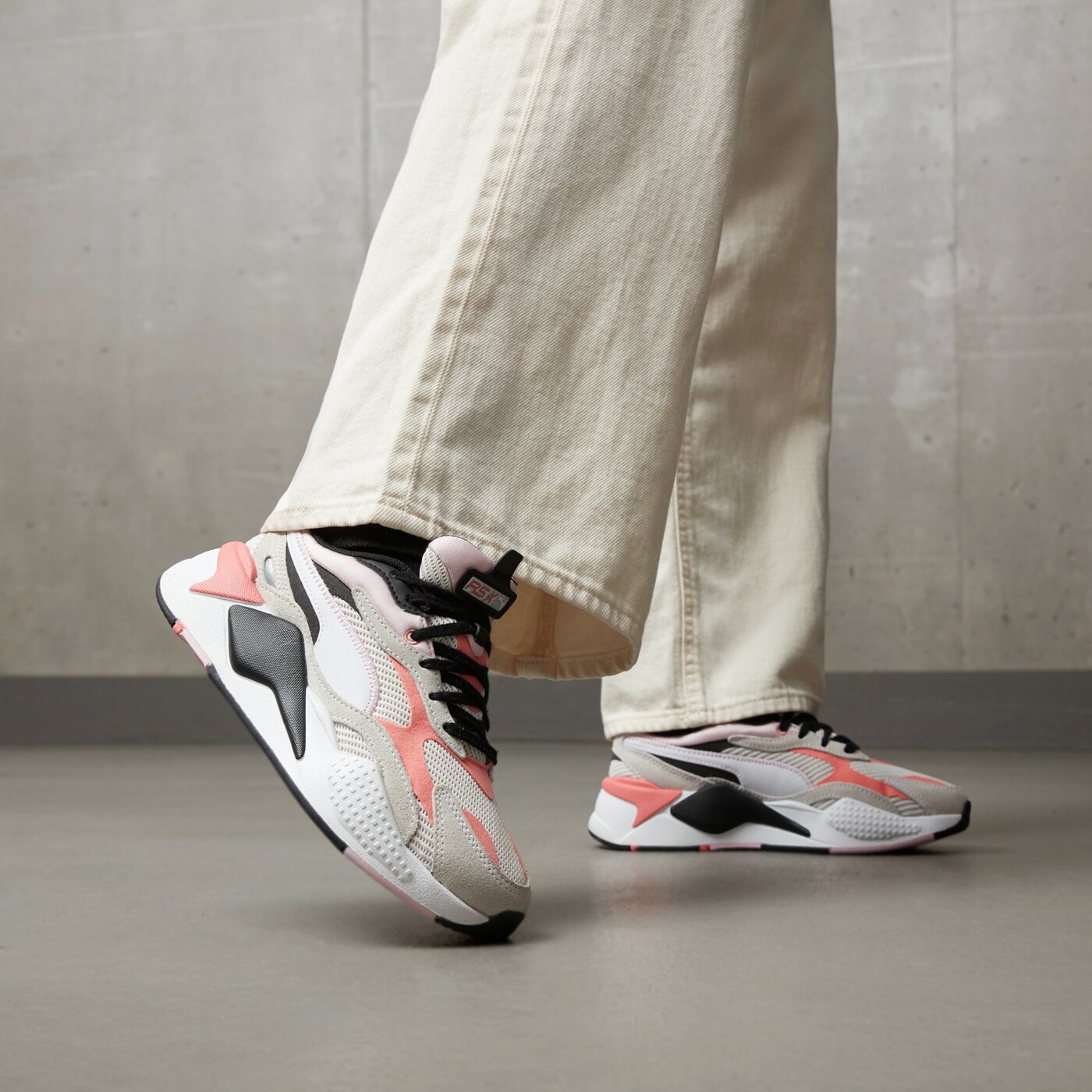 Дамски маратонки PUMA RS-X3 TWILL AIRM 368845-03 цвят бежов