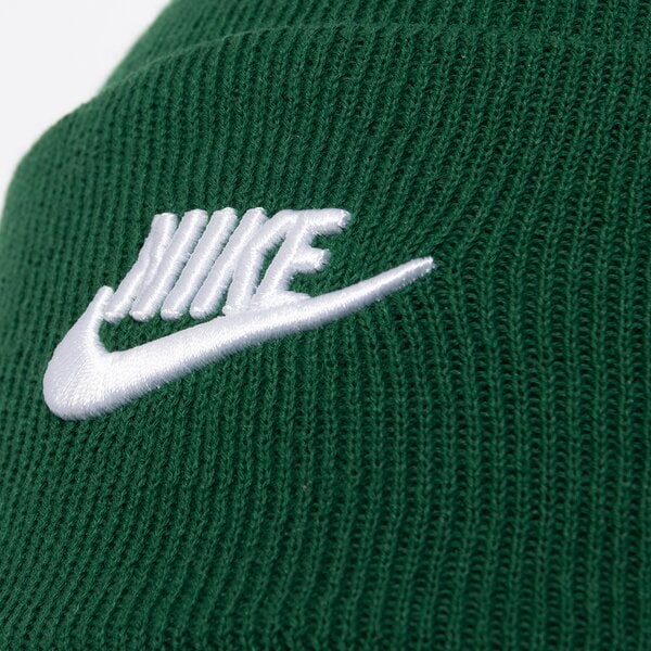 Дамска зимна шапка NIKE ЗИМНА ШАПКА U NSW BEANIE UTILITY FUTURA dj6224-341 цвят зелен