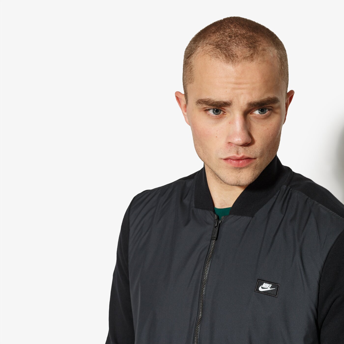 Мъжко преходно яке NIKE ЯКЕ M NSW MODERN ТОП FT 886245-010 цвят черен