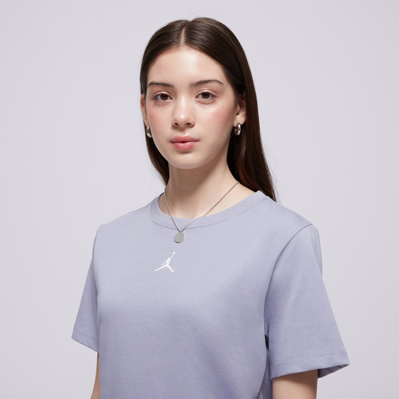 Детска тениска JORDAN ТЕНИСКА JDN JORDAN SPORT CORE SS TEE GIRL 45d618-c5a цвят виолетов