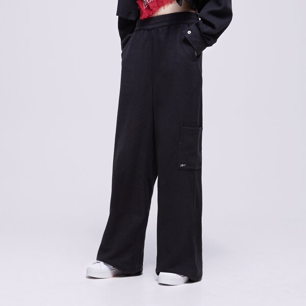 Дамски панталони REEBOK ПАНТАЛОНИ CL WDE FL WIDE LEG PANT ht7838 цвят черен