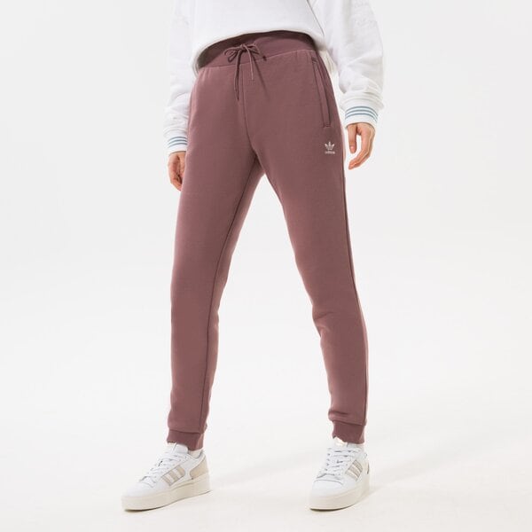 Дамски панталони ADIDAS ПАНТАЛОНИ TRACK PANT hm1831 цвят кафяв