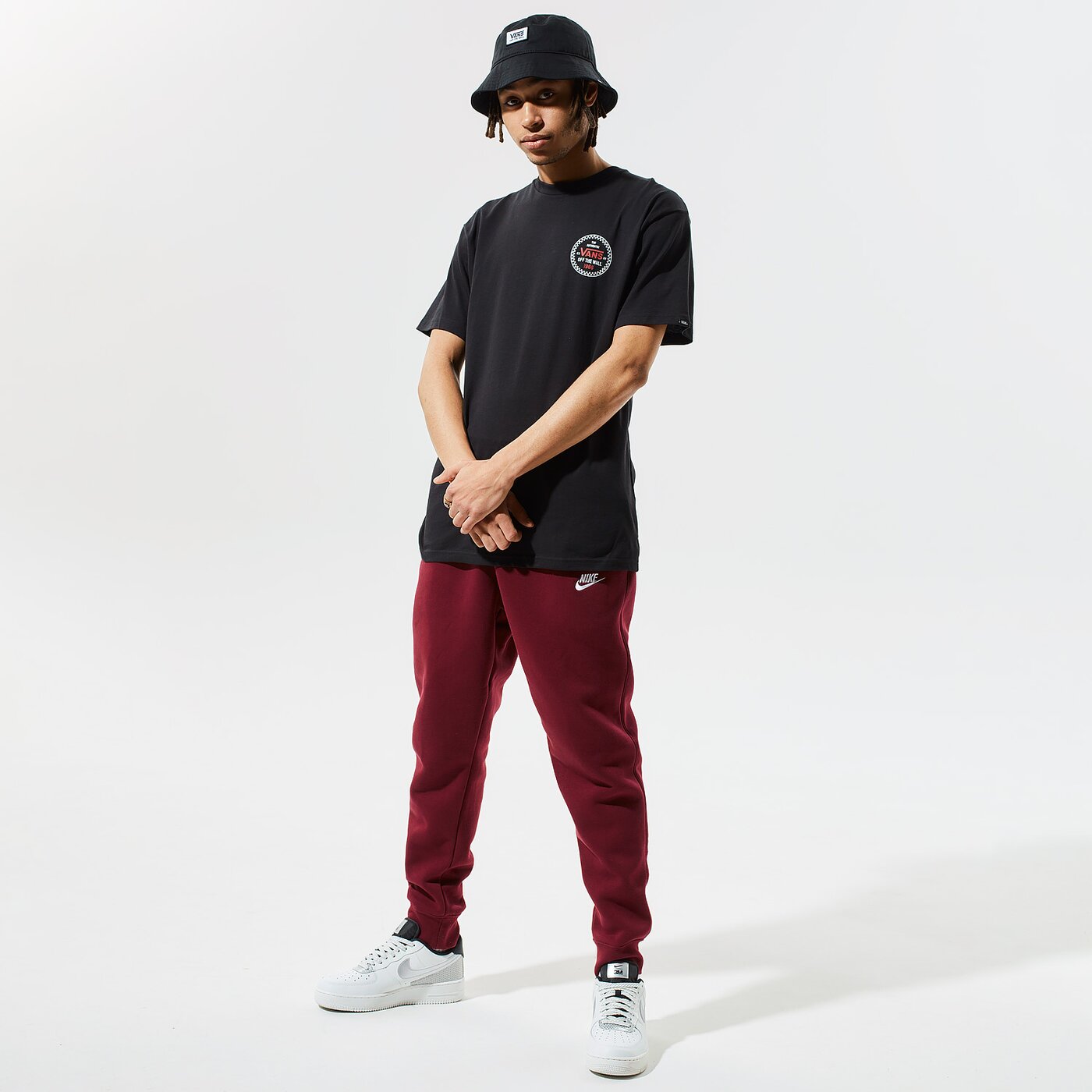 Мъжки панталони NIKE ПАНТАЛОНИ SPORTSWEAR CLUB FLEECE bv2671-638 цвят бордо