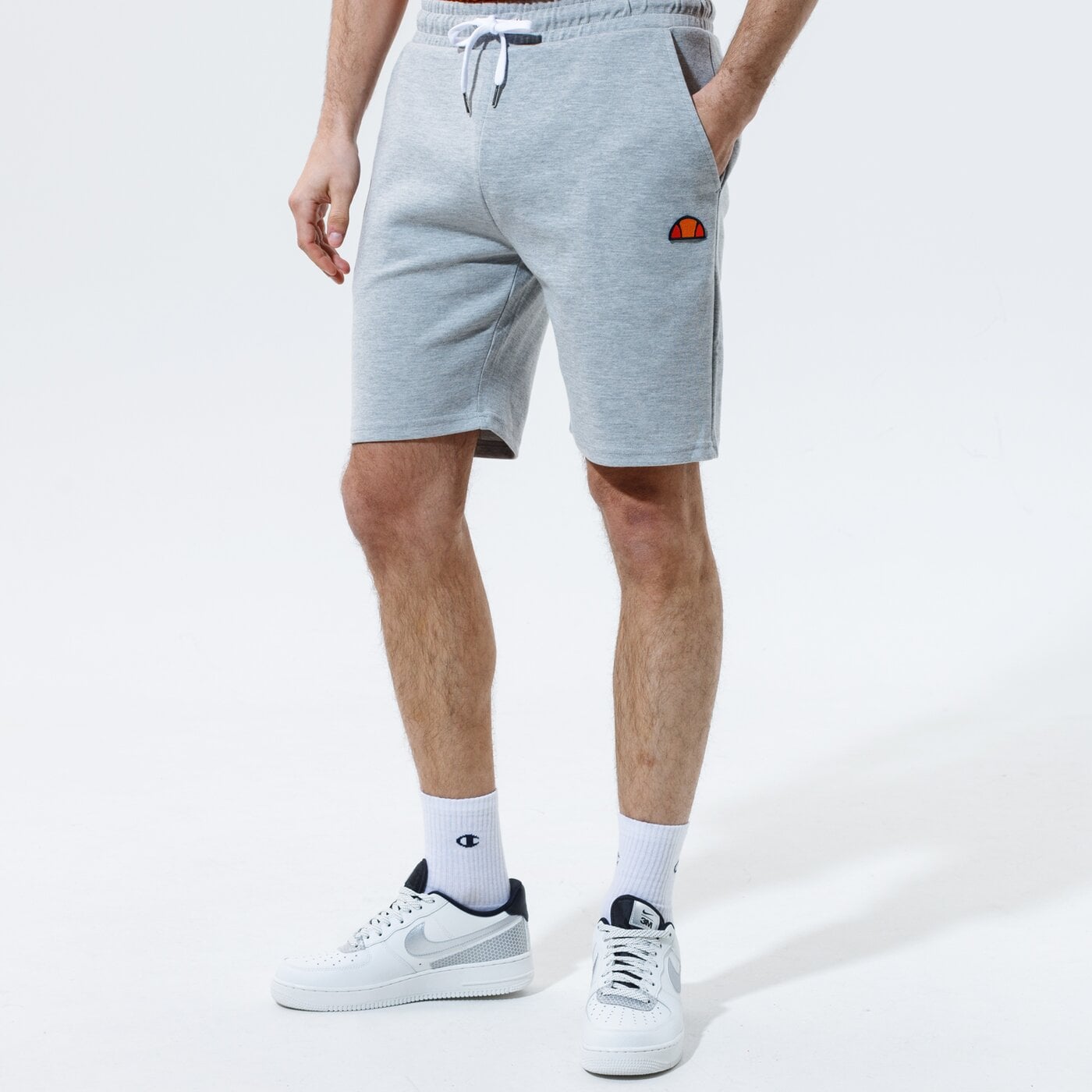 Мъжки къси панталони ELLESSE ШОРТИ OLE GREY shc09976112 цвят сив