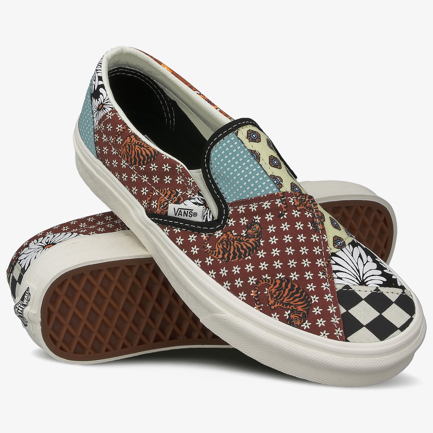 Дамски маратонки VANS UA CLASSIC SLIP-ON vn0a4u381io1 цвят многоцветен
