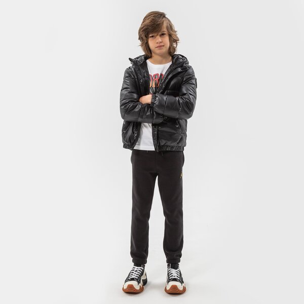 Детска преходно яке JORDAN ЯКЕ ЗИМНО JDB HOOD HIT JACKET GIRL 95a631-023 цвят черен
