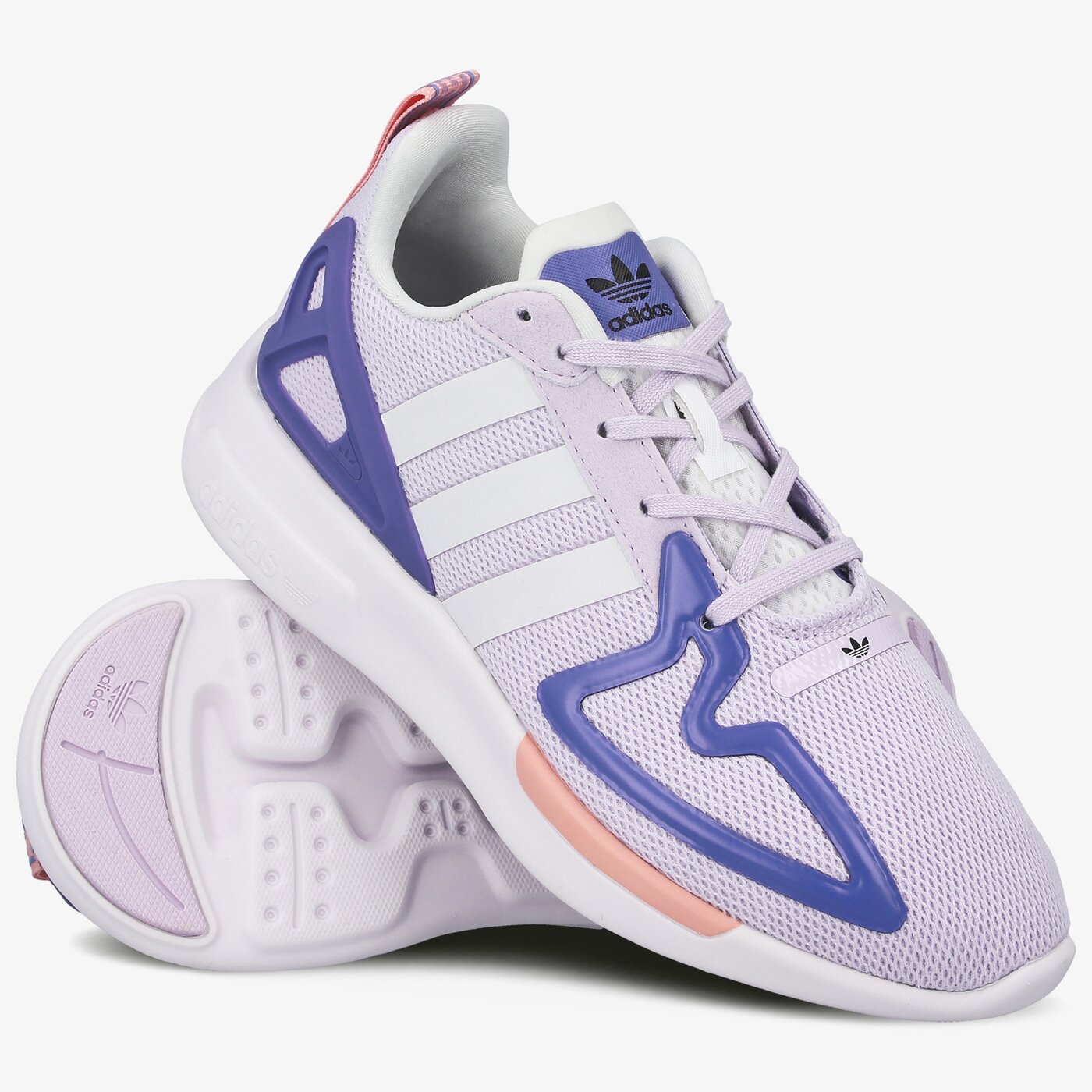 Детски маратонки ADIDAS ZX 2K FLUX J fw1907 цвят виолетов
