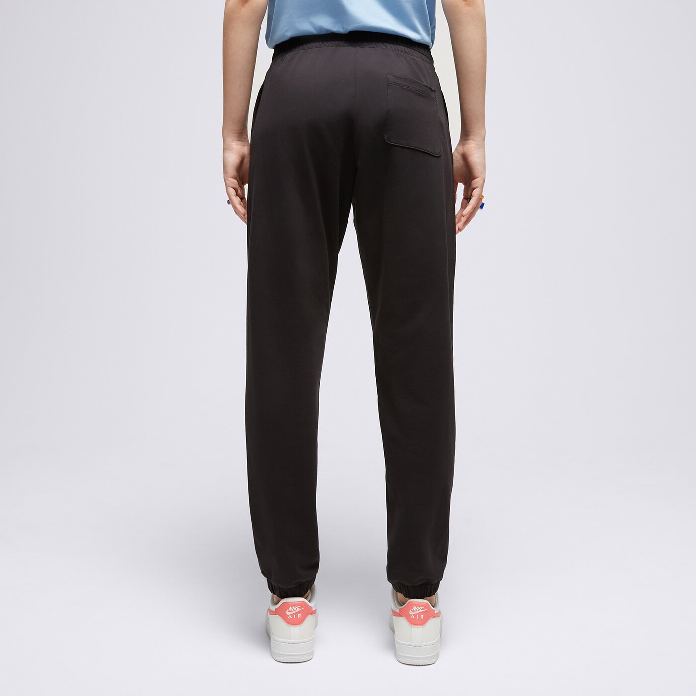 Дамски панталони CHAMPION ПАНТАЛОНИ ELASTIC CUFF PANTS 114874kk001 цвят черен