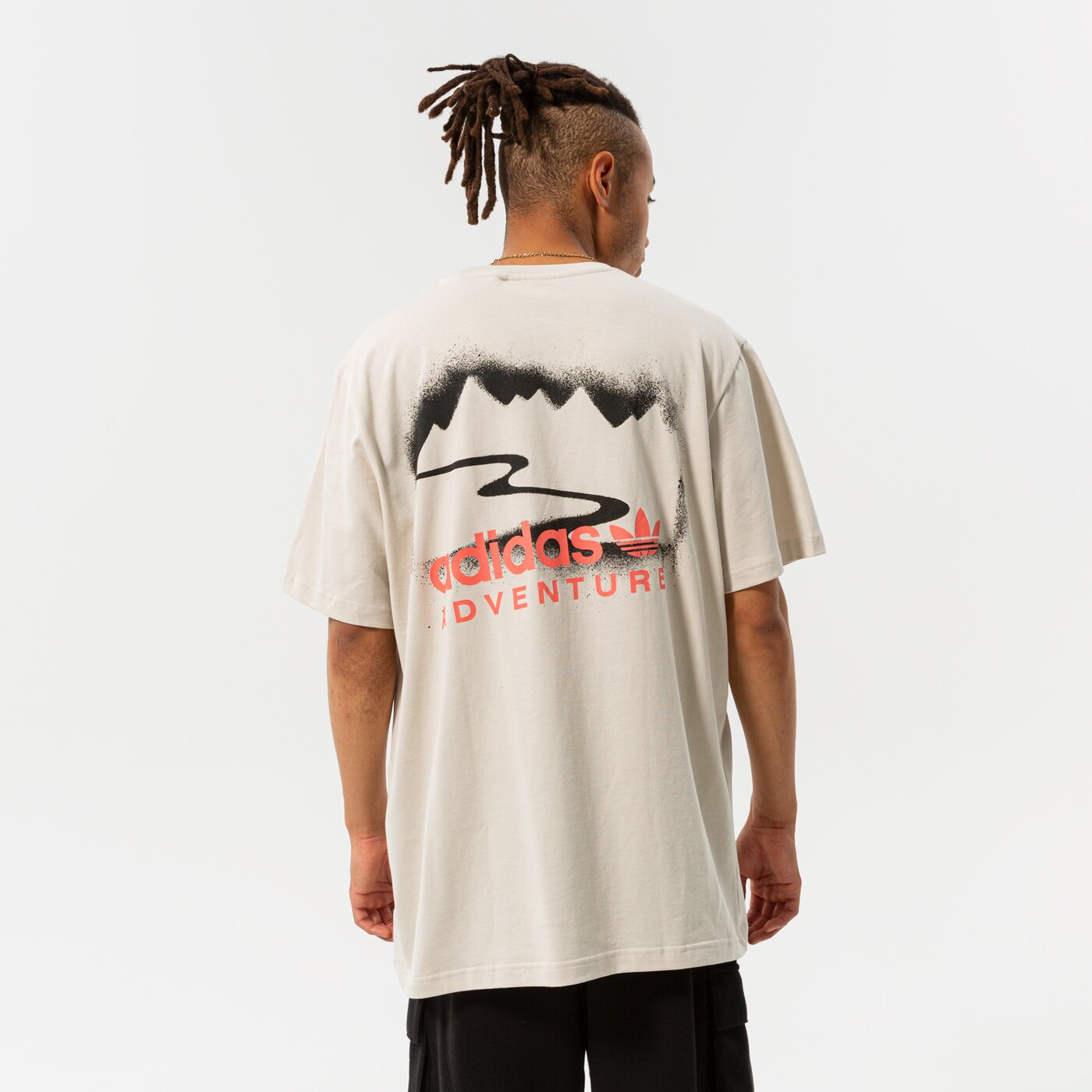 Мъжка тениска ADIDAS ТЕНИСКА ADV MTN SPR TEE hf4774 цвят бежов