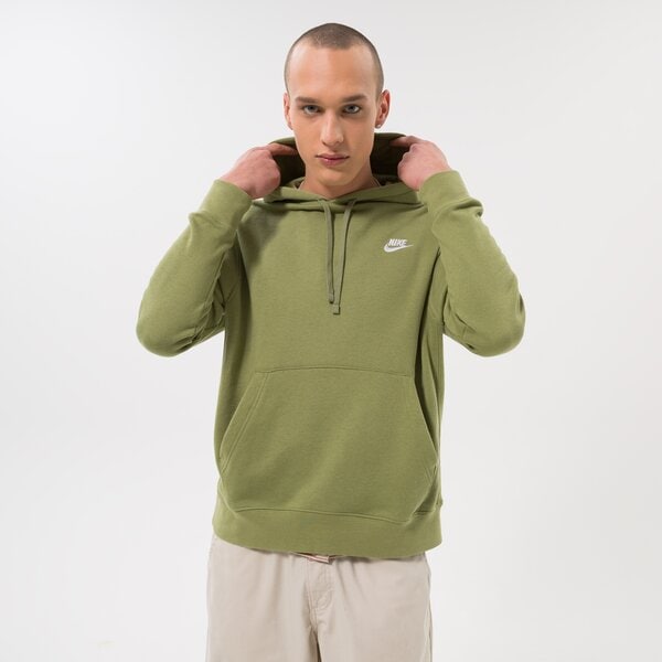Мъжки суичър NIKE СУИТЧЪР С КАЧУЛКА SPORTSWEAR CLUB FLEECE bv2654-334 цвят каки
