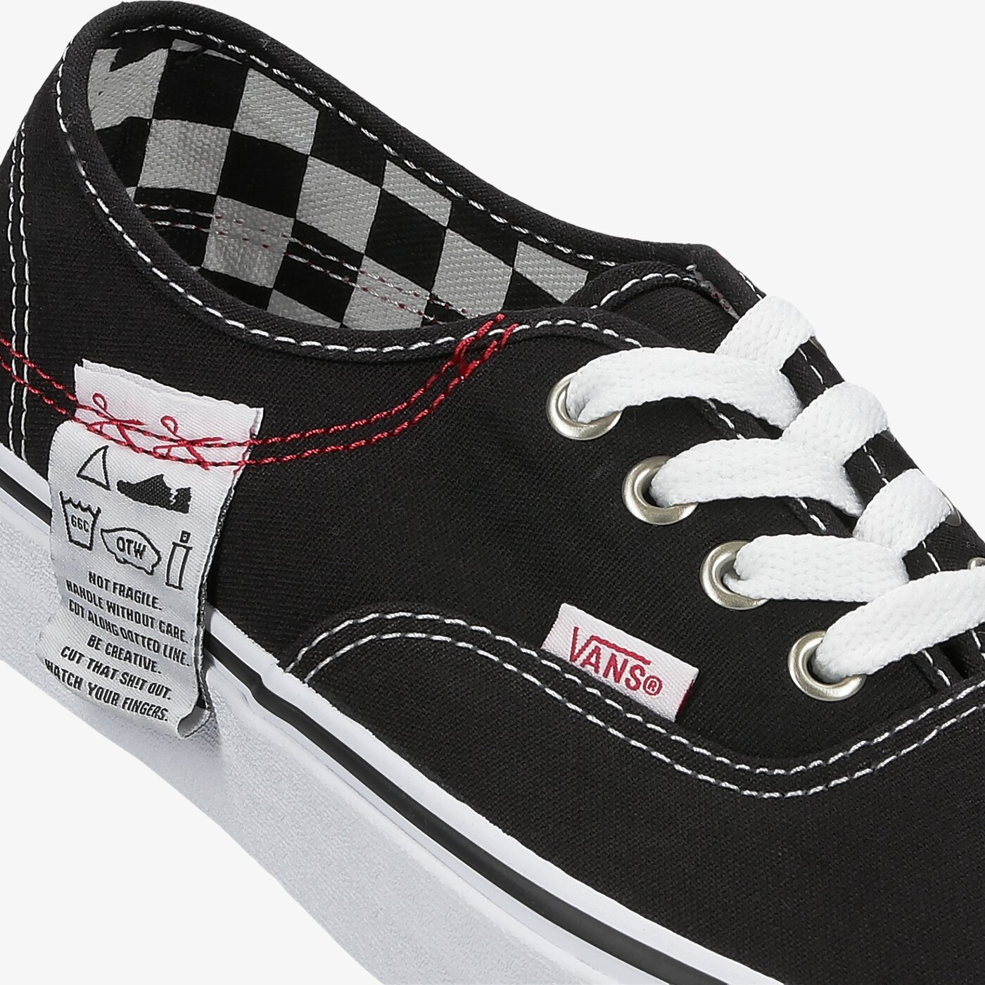Дамски маратонки VANS UA AUTHENTIC HC vn0a4uucu7b1 цвят черен