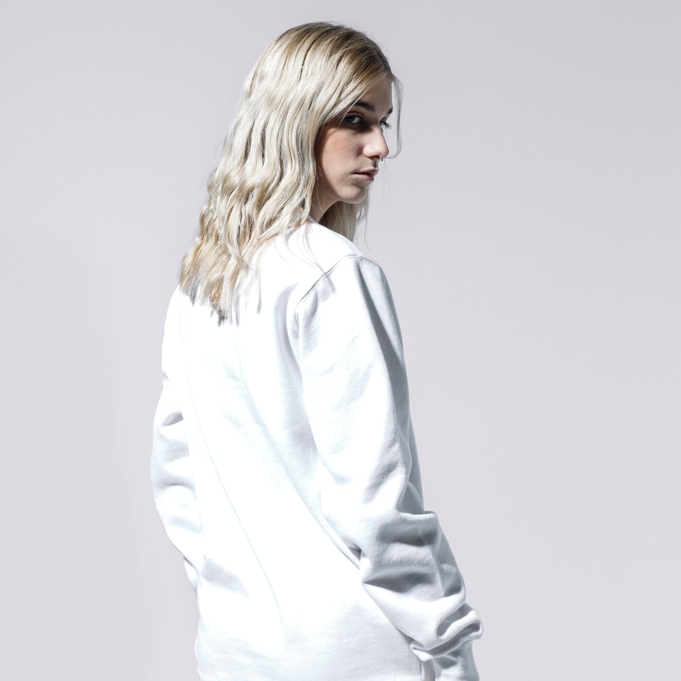 Дамски суичър ELLESSE СУИТЧЪР AGATA WHT sgs03238908 цвят бял