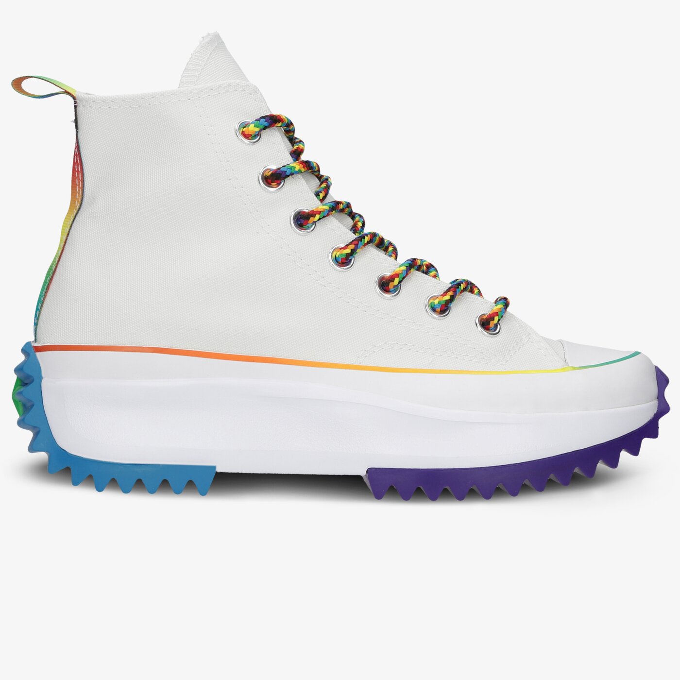 Дамски маратонки CONVERSE RUN STAR HIKE 170824c цвят бял