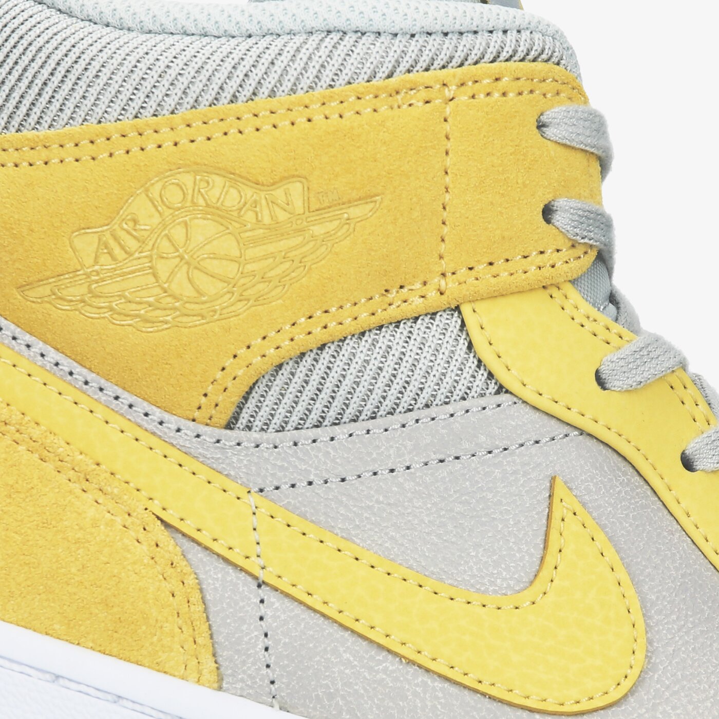 Мъжки маратонки AIR JORDAN 1 MID da4666-001 цвят сив