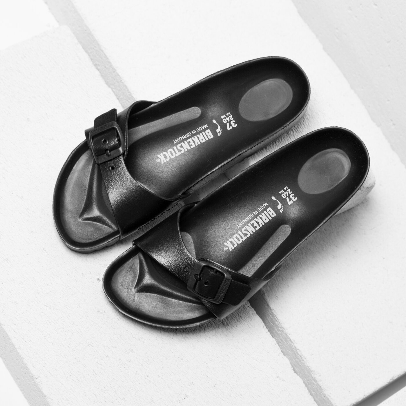 Дамски чехли и сандали BIRKENSTOCK MADRID EVA 128163 цвят черен