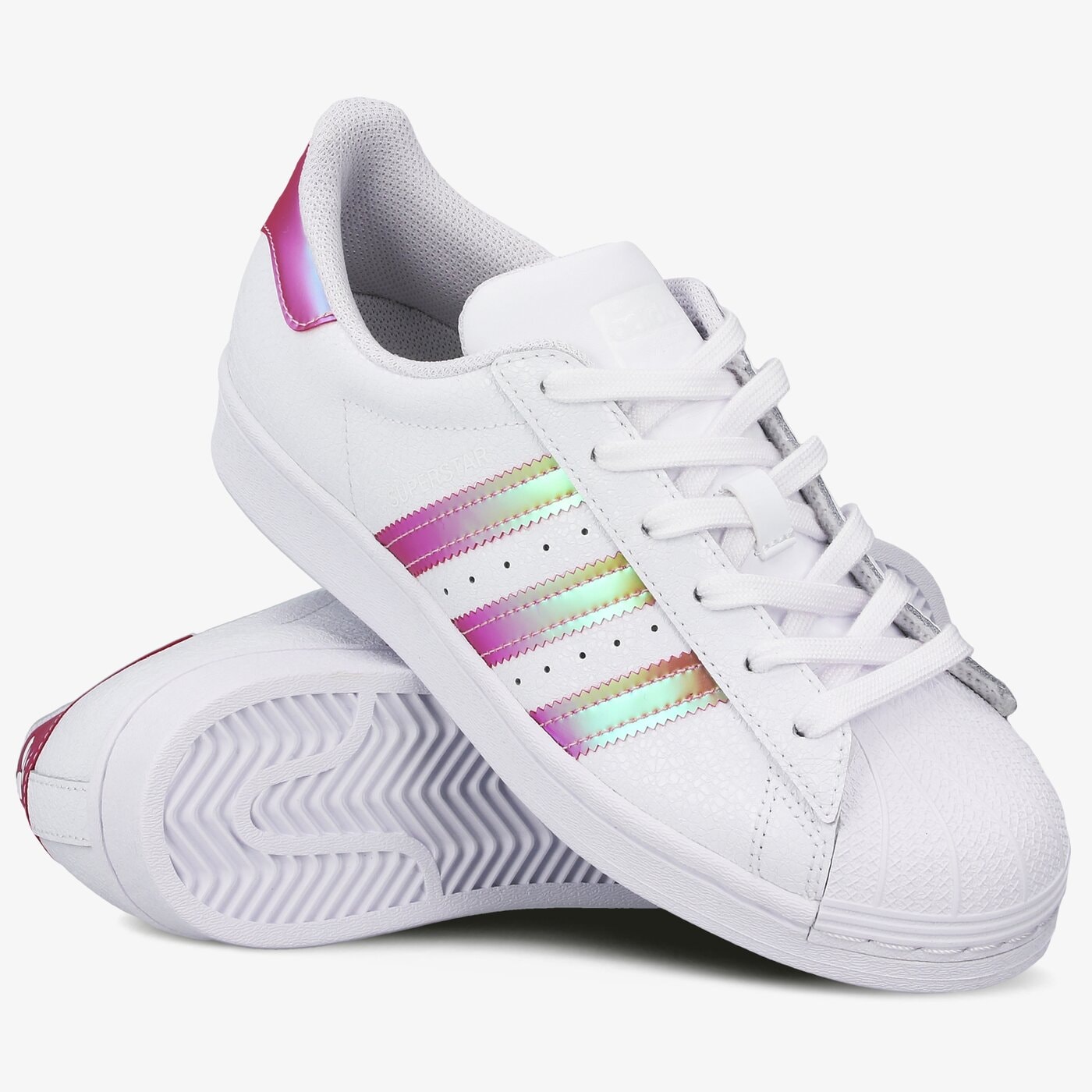 Детски маратонки ADIDAS SUPERSTAR J  fw8279 цвят бял