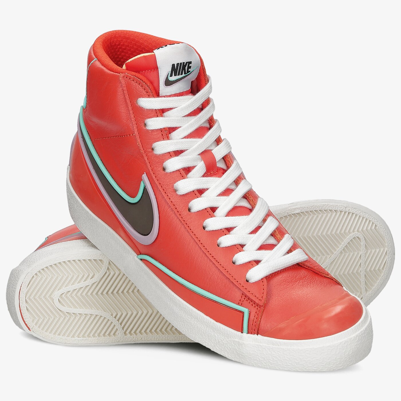 Мъжки маратонки NIKE BLAZER MID '77 INFINITE da7233-800 цвят червен