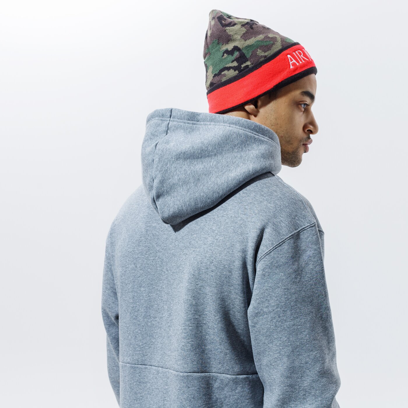 Мъжки суичър JORDAN СУИТЧЪР С КАЧУЛКА JUMPMAN ck6684-091 цвят сив