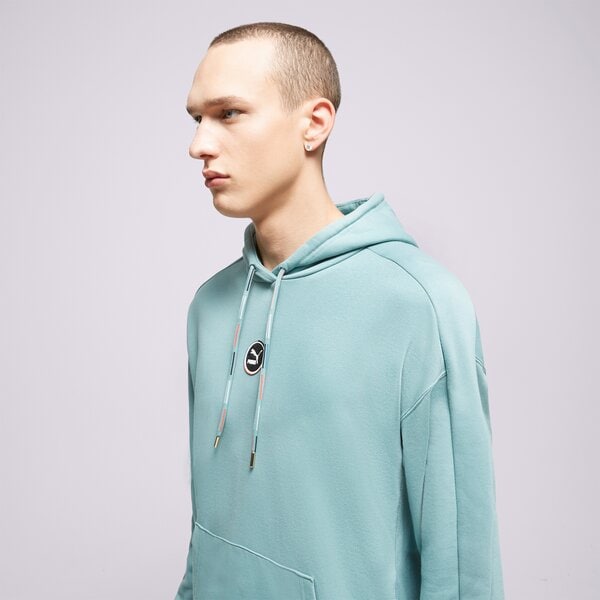 Мъжки суичър PUMA СУИТЧЪР С КАЧУЛКА 534175 534175 50 цвят син