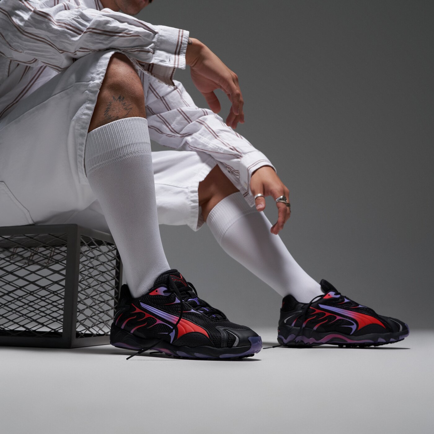 Мъжки маратонки PUMA INHALE 40156002 цвят черен