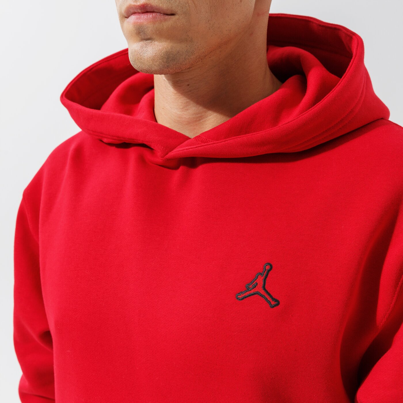 Мъжки суичър JORDAN СУИТЧЪР С КАЧУЛКА ESSENTIAL OVERHEAD HOODIE da9818-687 цвят червен