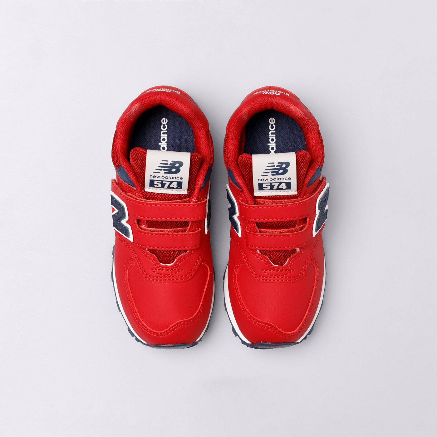 Детски маратонки NEW BALANCE 574  pv574cr1 цвят червен