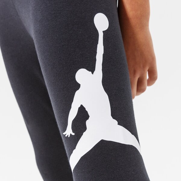 Детски панталони JORDAN КЛИН JUMPMAN BY NIKE LEGGING GIRL 45a762-023 цвят черен