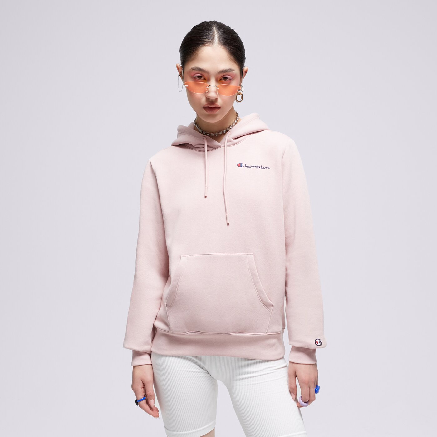 Дамски суичър CHAMPION СУИТЧЪР С КАЧУЛКА 116580ps124 цвят розов