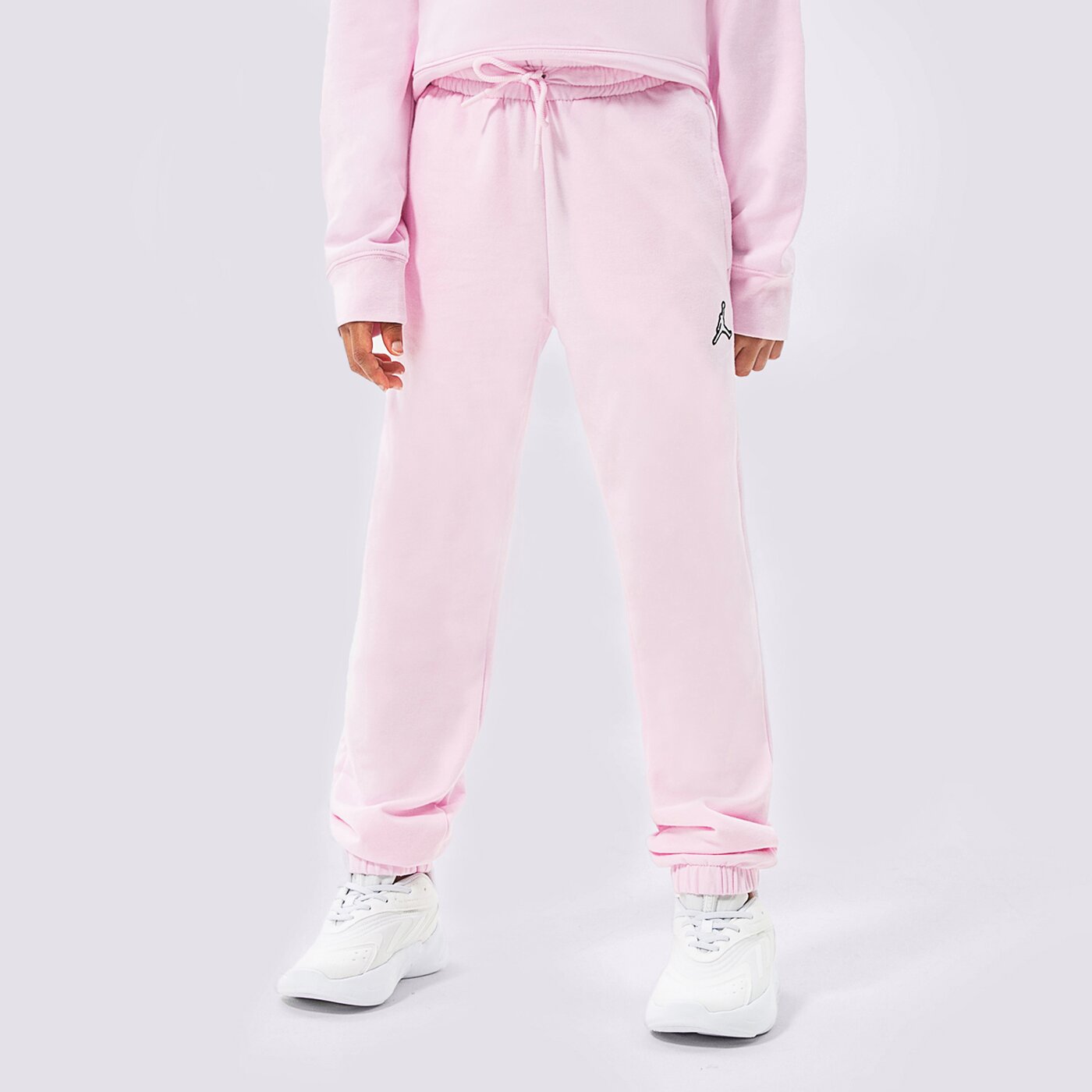 Детски панталони JORDAN ПАНТАЛОНИ JORDAN ESSENTIALS PANT GIRL 45a860-a9y цвят розов
