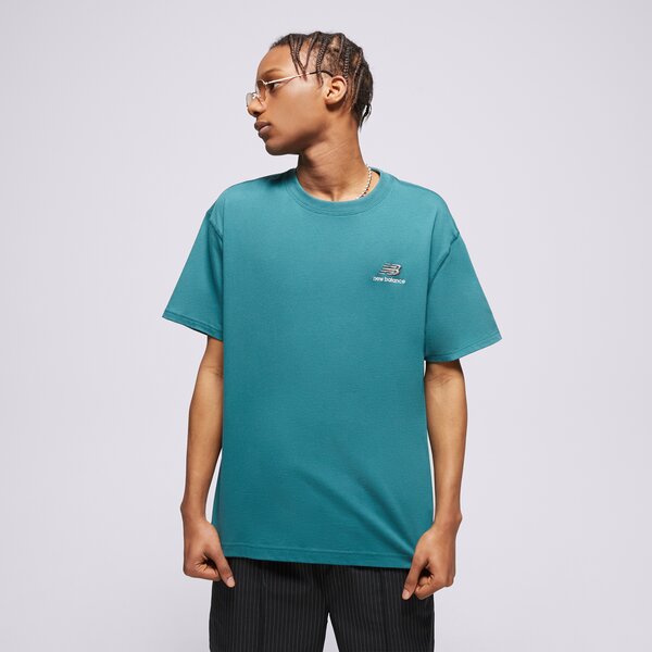 Мъжка тениска NEW BALANCE ТЕНИСКА NB UNISSENTIAL TEE ut21503vda цвят син