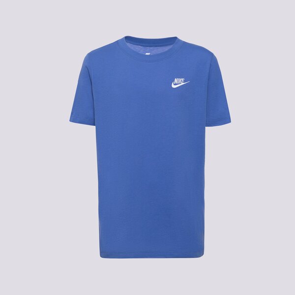 Детска тениска NIKE ТЕНИСКА K NSW TEE EMB FUTURA LBR BOY fz5177-411 цвят син