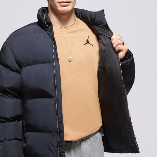 Мъжко зимно яке JORDAN ЯКЕ ЗИМНО M J ESS POLY PUFFER fb7331-010 цвят черен