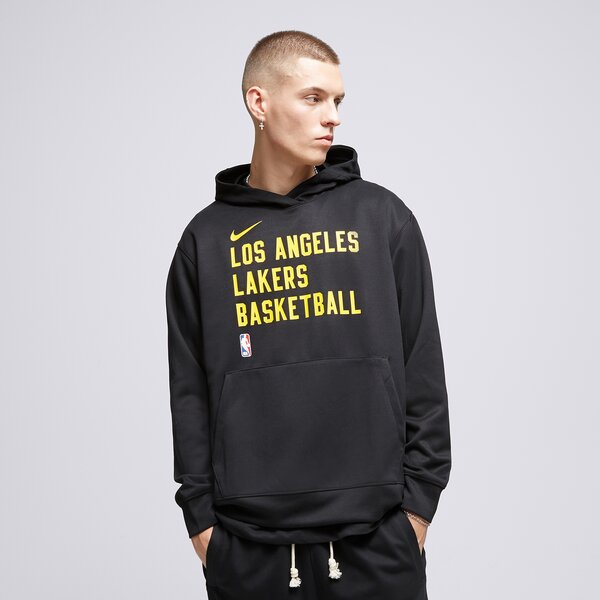 Мъжки суичър NIKE СУИТЧЪР С КАЧУЛКА LAL MNK DF SPTLIGHT PO HDY NBA dx9661-010 цвят черен