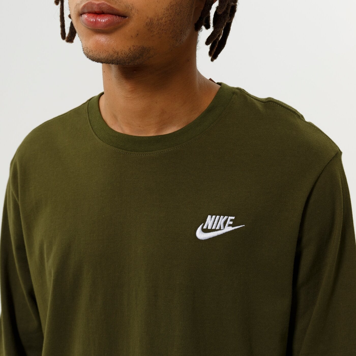 Мъжка тениска NIKE ТЕНИСКА SPORTSWEAR ar5193-327 цвят каки