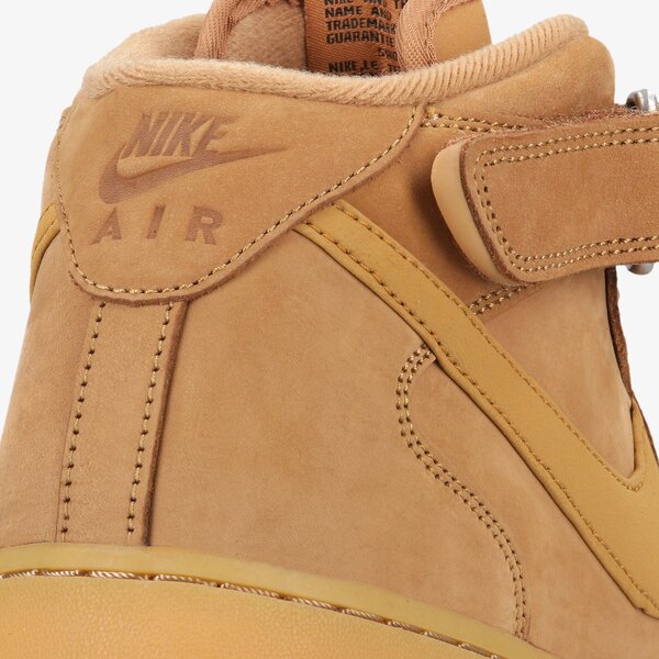 Мъжки маратонки NIKE AIR FORCE 1 MID '07 WB dj9158-200 цвят кафяв
