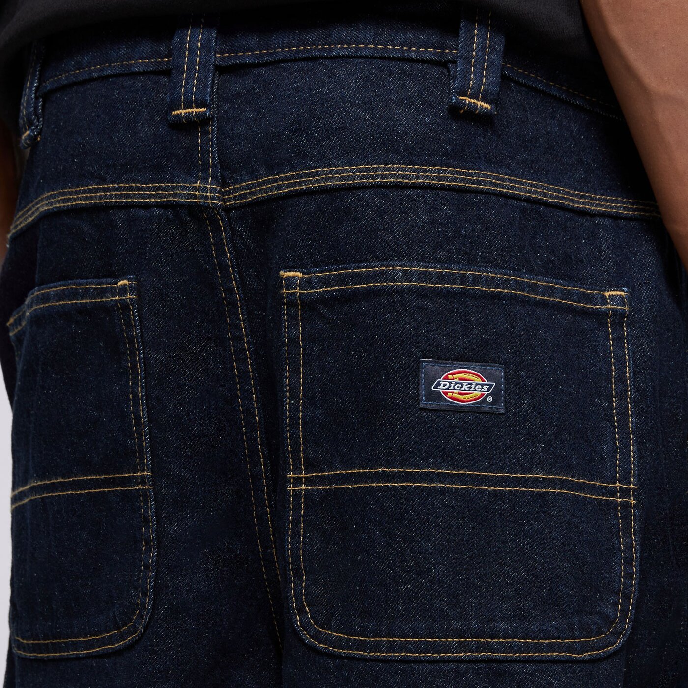 Мъжки къси панталони DICKIES ШОРТИ MADISON DENIM SHORT dk0a4ysyrin1 цвят тъмносин