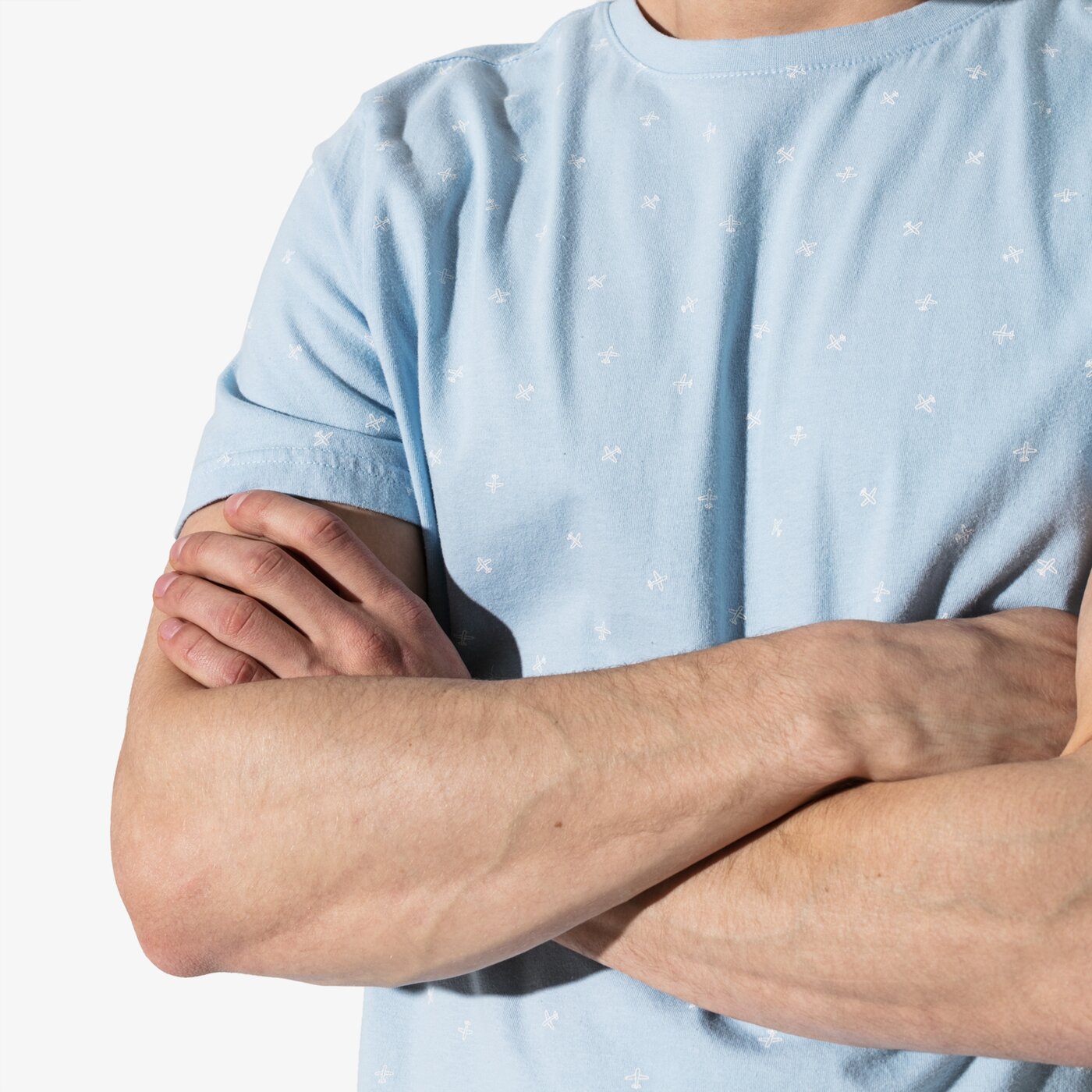 Мъжка тениска CONFRONT ТЕНИСКА SS PLANE cf19tsm84001 цвят син