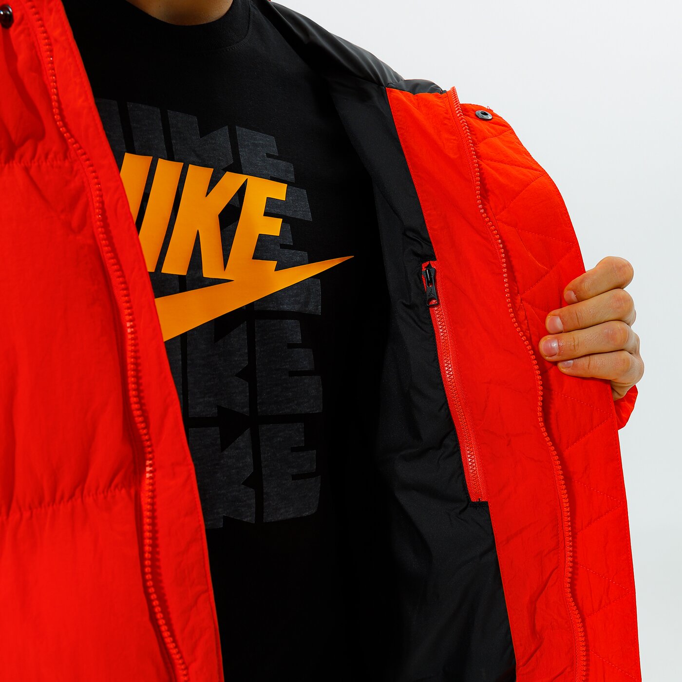 Мъжко зимно яке JORDAN ЯКЕ ЗИМНО M J ESS PUFFER JKT da9806-673 цвят червен